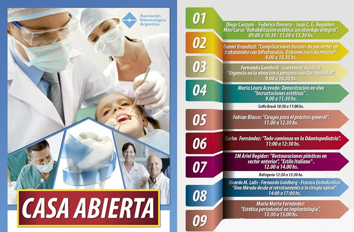 Agenda de actualización odontológica 2014