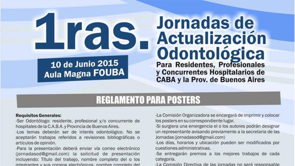 Primera jornada de actualización odontológica